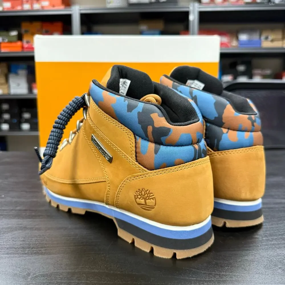 TIMBERLAND MEN'S 12 EURO SPRINT HIKER MID NUBUCK WHEAT A67FB231